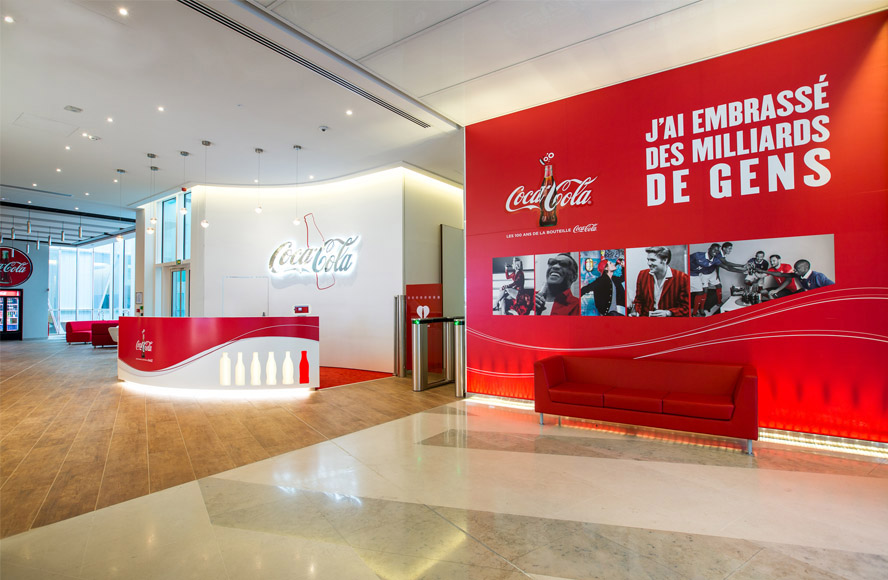 可可可乐法国总部，北辰品牌设计